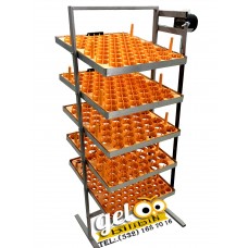KULUÇKA MAKİNESİ ÇEVİRME SİSTEMİ 270 KAPASİTELİ 